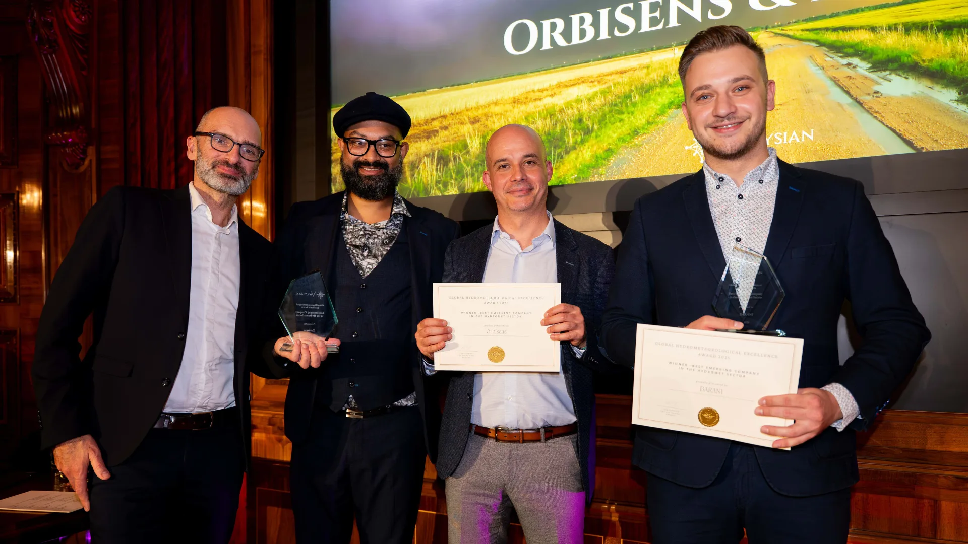 Winners at the 2025 Hydromet Awards
