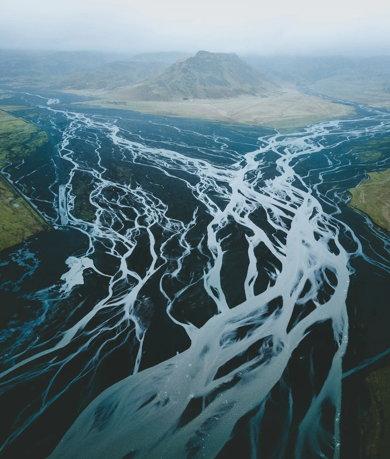 A winding river
