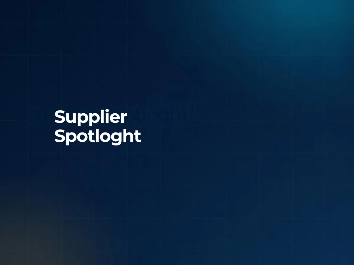 Supplier spotlight